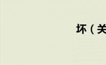 坏（关于坏）