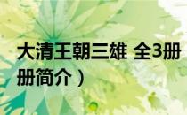 大清王朝三雄 全3册（关于大清王朝三雄 全3册简介）