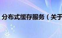 分布式缓存服务（关于分布式缓存服务介绍）