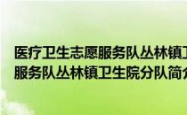 医疗卫生志愿服务队丛林镇卫生院分队（关于医疗卫生志愿服务队丛林镇卫生院分队简介）