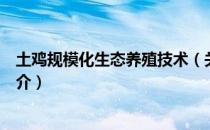 土鸡规模化生态养殖技术（关于土鸡规模化生态养殖技术简介）