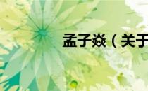 孟子焱（关于孟子焱介绍）