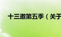 十三邀第五季（关于十三邀第五季简介）