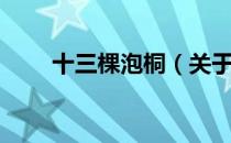 十三棵泡桐（关于十三棵泡桐简介）