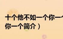十个他不如一个你一个（关于十个他不如一个你一个简介）