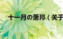 十一月の萧邦（关于十一月の萧邦简介）