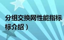 分组交换网性能指标（关于分组交换网性能指标介绍）