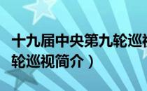 十九届中央第九轮巡视（关于十九届中央第九轮巡视简介）