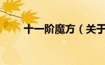 十一阶魔方（关于十一阶魔方简介）