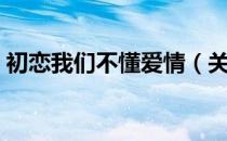 初恋我们不懂爱情（关于初恋我们不懂爱情）