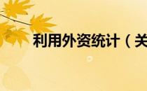 利用外资统计（关于利用外资统计）
