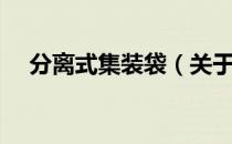分离式集装袋（关于分离式集装袋介绍）
