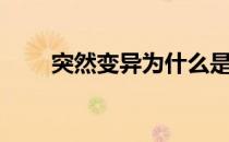 突然变异为什么是禁卡（突然变异）