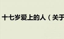 十七岁爱上的人（关于十七岁爱上的人简介）