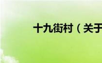 十九街村（关于十九街村简介）