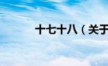 十七十八（关于十七十八简介）