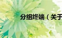 分组终端（关于分组终端介绍）