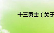 十三勇士（关于十三勇士简介）