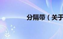 分隔带（关于分隔带介绍）