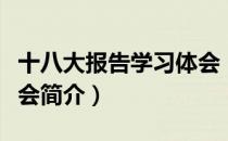 十八大报告学习体会（关于十八大报告学习体会简介）