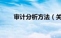 审计分析方法（关于审计分析方法）