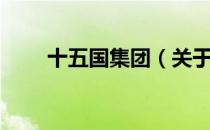 十五国集团（关于十五国集团简介）