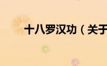 十八罗汉功（关于十八罗汉功简介）
