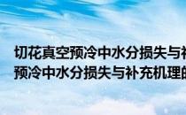 切花真空预冷中水分损失与补充机理的研究（关于切花真空预冷中水分损失与补充机理的研究介绍）