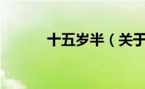 十五岁半（关于十五岁半简介）