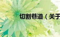 切割巷道（关于切割巷道介绍）