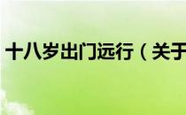 十八岁出门远行（关于十八岁出门远行简介）