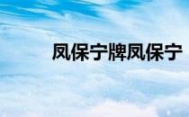 凤保宁牌凤保宁（凤保宁怎么样）