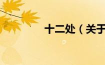 十二处（关于十二处简介）