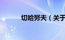 切哈努夫（关于切哈努夫介绍）