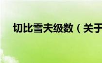 切比雪夫级数（关于切比雪夫级数介绍）