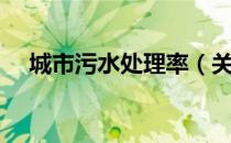 城市污水处理率（关于城市污水处理率）