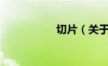 切片（关于切片介绍）