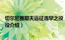 切尔尼雅耶夫远征浩罕之役（关于切尔尼雅耶夫远征浩罕之役介绍）