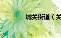 城关街道（关于城关街道）