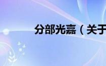 分部光嘉（关于分部光嘉介绍）