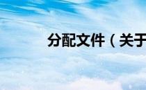 分配文件（关于分配文件介绍）