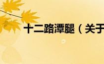 十二路潭腿（关于十二路潭腿简介）