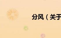 分风（关于分风介绍）