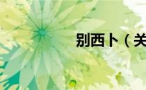 别西卜（关于别西卜）