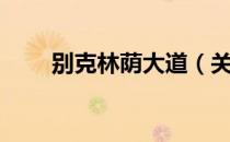 别克林荫大道（关于别克林荫大道）