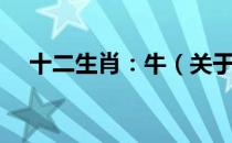 十二生肖：牛（关于十二生肖：牛简介）