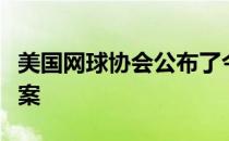 美国网球协会公布了今年美网总奖金及分配方案