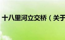 十八里河立交桥（关于十八里河立交桥简介）