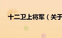 十二卫上将军（关于十二卫上将军简介）