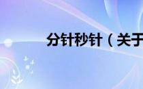 分针秒针（关于分针秒针介绍）